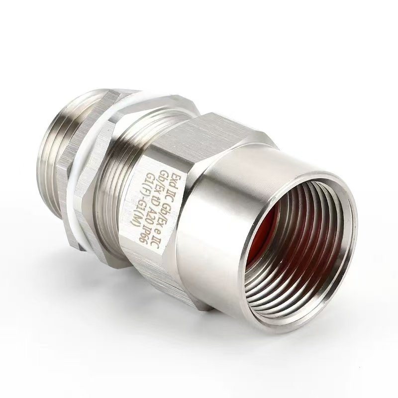 不锈钢304防爆格兰头非铠装夹紧密封接头接管式内外螺纹单密封M20,淘宝优惠券,粉丝福利购,淘宝优惠卷