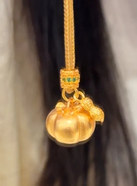 金店同款高品质好柿发生柿柿如意项链吊坠时尚潮流送女友生日礼物