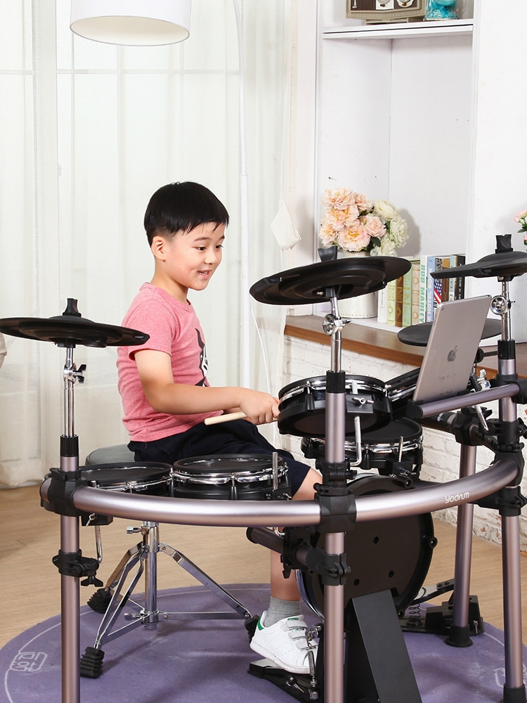 美得理友g1智能教学初学者架子鼓 美得理电子鼓