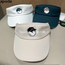 South Korea MALBON Golf accessories 23 New men and women GOLF logo No topless sun protection Breathable Sun Hat