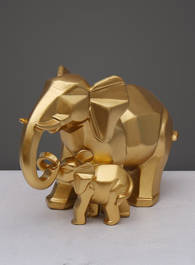 大鹏展翅摆件样板间酒柜装饰品