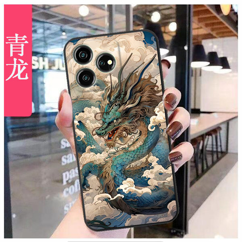 中兴Blade A73 4G手机壳axon50 Lite保护套v50s男女款v50smart软胶v50 Design 4G防时尚情侣diy来图定制 - 图2