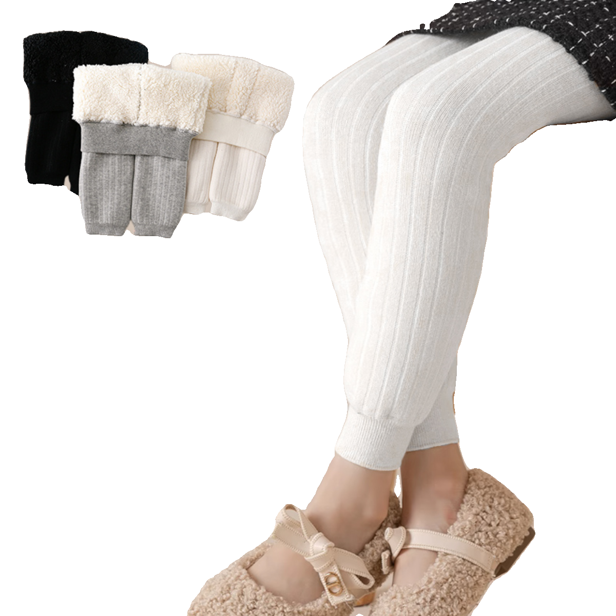 儿童打底裤冬季加绒加厚羊羔绒女童特厚北方纯棉儿童连裤袜九分裤,淘宝优惠券,粉丝福利购,淘宝优惠卷