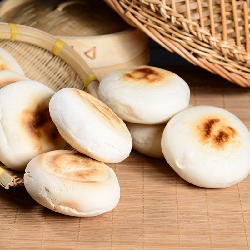 山东高密特产姚哥庄石磨火烧杠子头烧饼原味粉硬面散装即食手工饼,淘宝优惠券,粉丝福利购,淘宝优惠卷