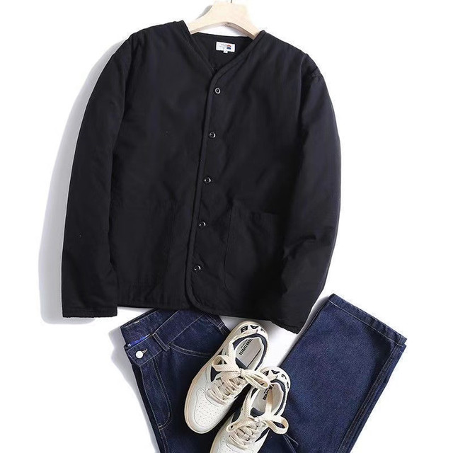 Japanese retro thickened cotton-padded jacket men's autumn and winter warm cotton casual jacket men's spring and autumn sports