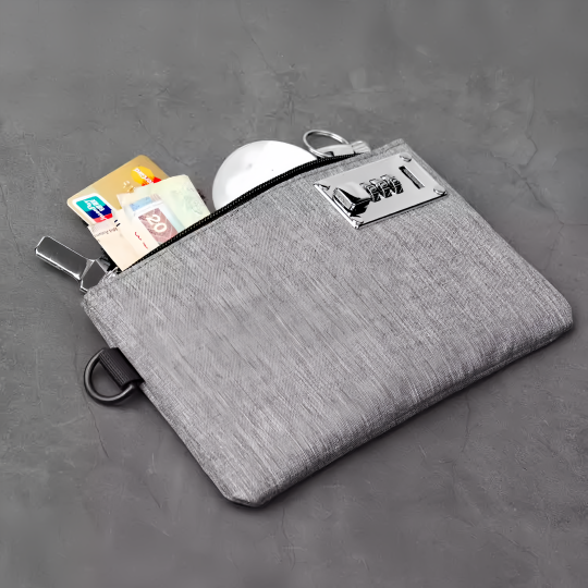 Password lock anti-theft coin purse mobile phone bag coin bag coin bag money bag money clip business card bag card holder wallet