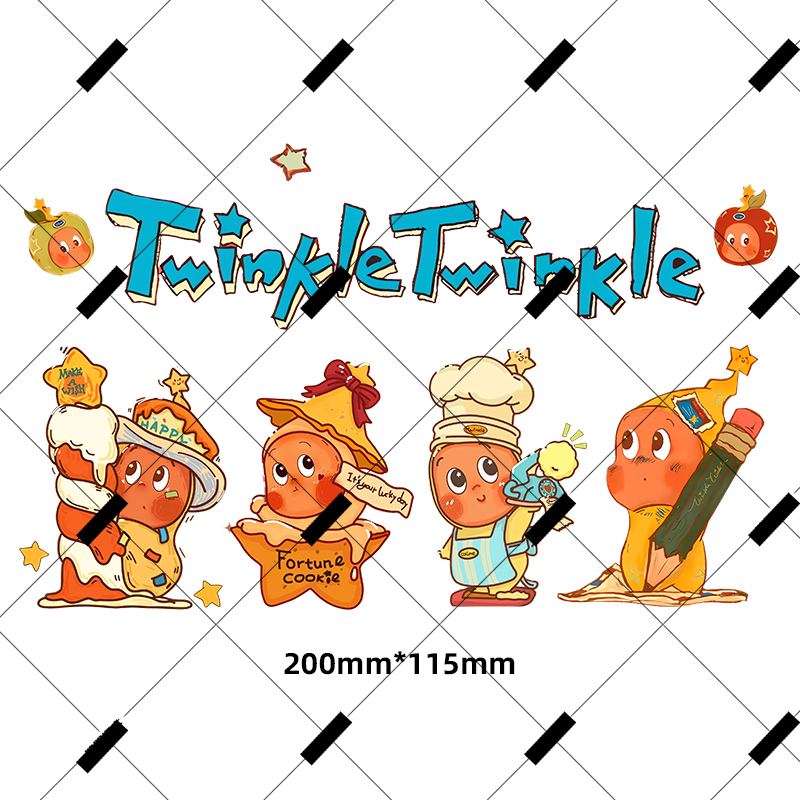 适用于我们都是星星人Twinkle可爱汽车装饰贴DIY防水贴画行李箱贴,淘宝优惠券,粉丝福利购,淘宝优惠卷