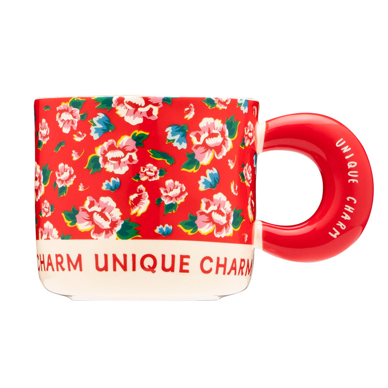 送妈妈母亲节礼物七夕创意水杯女生闺蜜实用东北大花杯子送女朋友