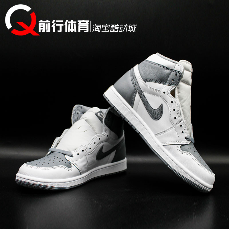 Air Jordan 1 AJ1白灰山羊薄荷兄弟篮球鞋 555088-575441-706-402-图1