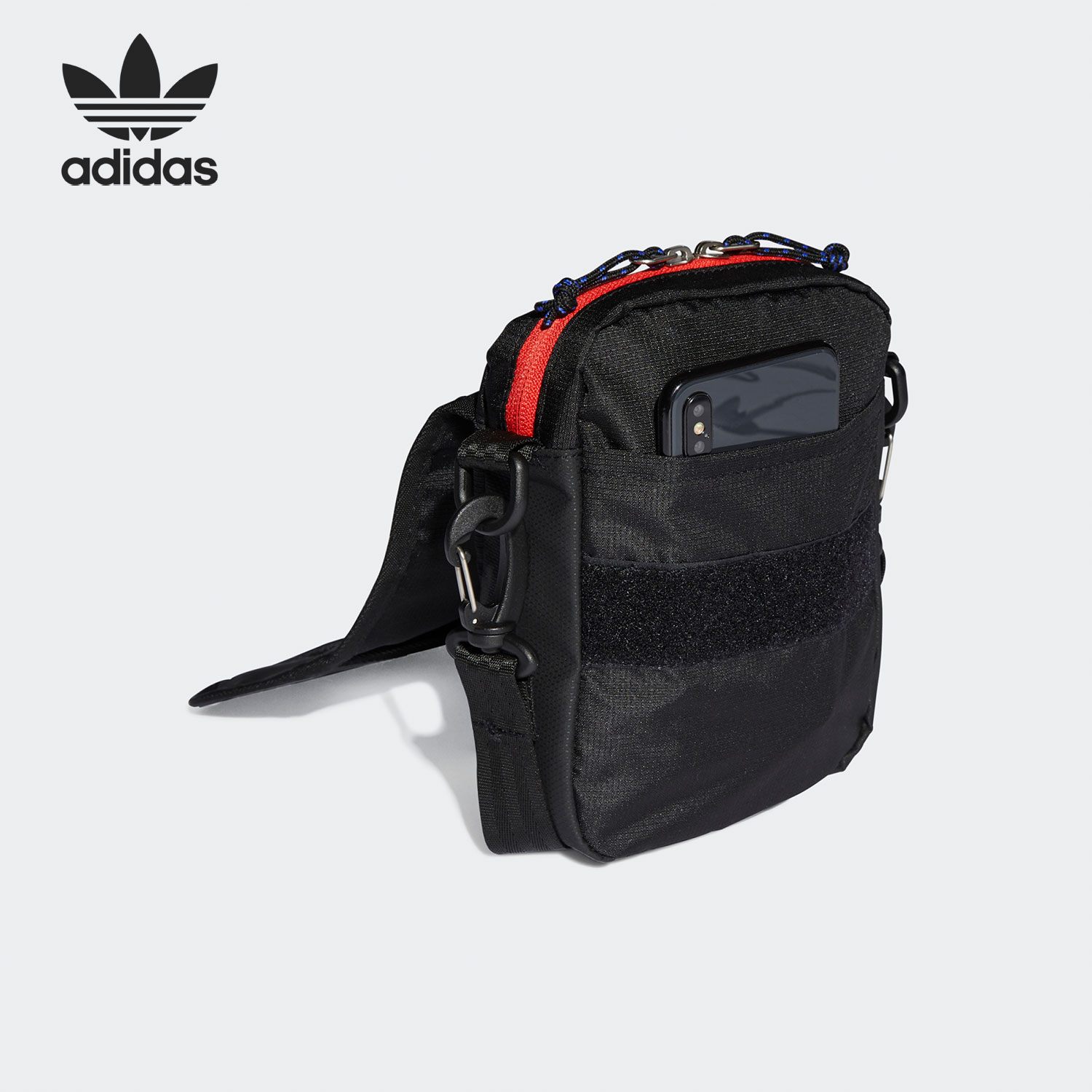 Adidas/阿迪达斯正品三叶草 新款男女休闲运动单肩包H22730 - 图2