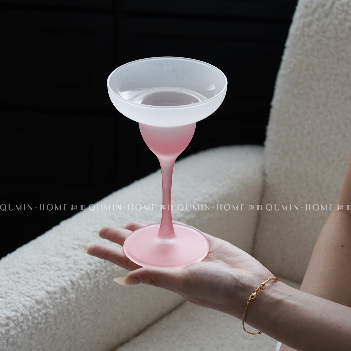 趣皿高级感玻璃高脚杯气泡酒杯子微醺特调鸡尾酒杯家用马天尼酒杯,淘宝优惠券,粉丝福利购,淘宝优惠卷