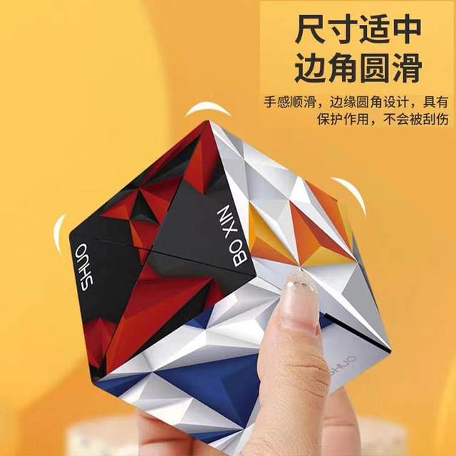 Puzzle Rubik's Cube Small Toy Intellectual 3D Geometry