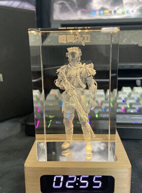 三角洲行动发光桌面摆件干员模型