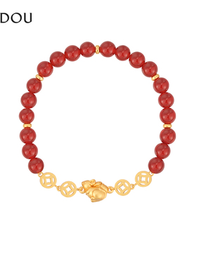 阿吉豆十二生肖系列手链时尚手串