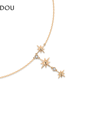 AJIDOU阿吉豆项链女款气质锁骨链短颈链