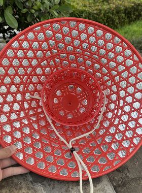 竹编斗笠帽户外防晒防雨隔热