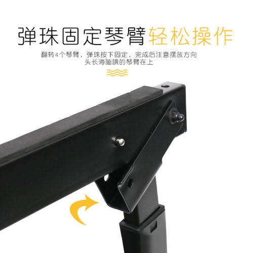 HERCULES海克力斯 KS410B KS120B Z X型单双层电钢琴通用键盘支架 - 图1