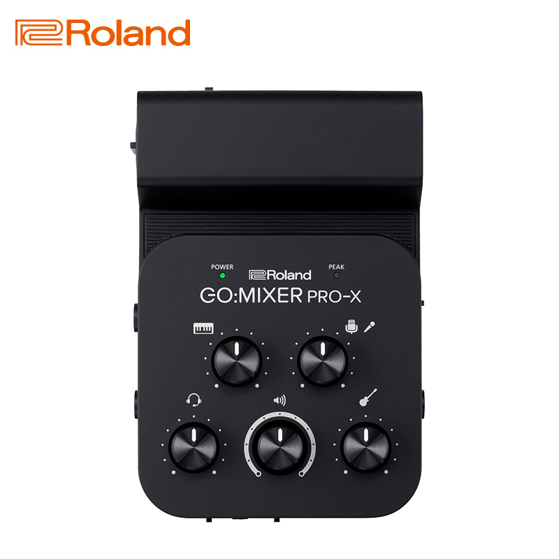 Roland罗兰GO MIXER PRO X手机直播声卡唱歌调音台混音器LIVECAST - 图0