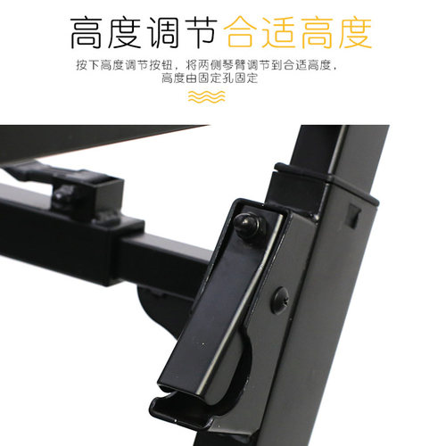 HERCULES海克力斯 KS410B KS120B Z X型单双层电钢琴通用键盘支架 - 图2