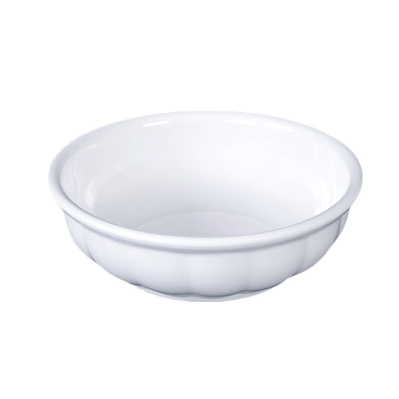 密胺白色餐具仿瓷酸菜鱼大汤盆塑料汤碗商用餐饮饭店专用大号大碗