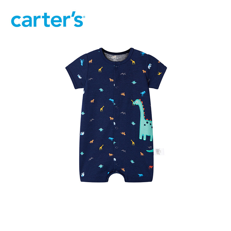 carters新生婴儿衣服夏季包屁衣 carters连身衣/爬服/哈衣
