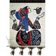 Imitation of batik murals, tourist specialties, Miao and Dai paintings, Washanxing, 56*90cm pole purchased separately