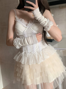 AYTofilms纯欲春夏蕾丝花边袖套