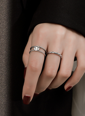 2020年新款女个性复古笑脸元素