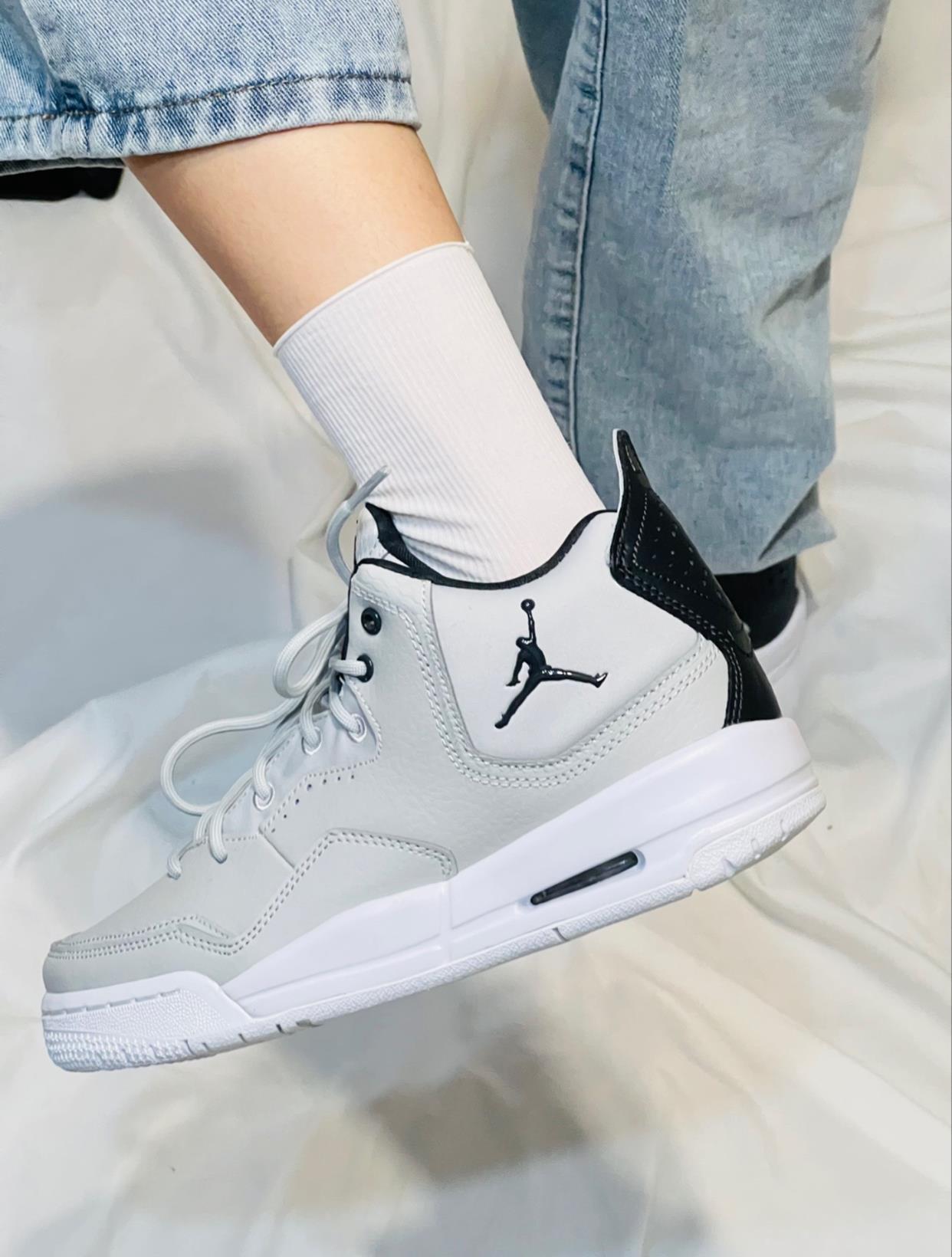 Air Jordan Courtside23AJ23藤原浩男子中帮复古篮球鞋AR1000-100 - 图1