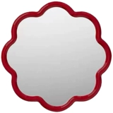 Ins Wind, легкое роскошное, странное зеркало, простое и милое зеркало для ванной творческое декоративное зеркальное зеркало деревянное стена, висящее макияж зеркало