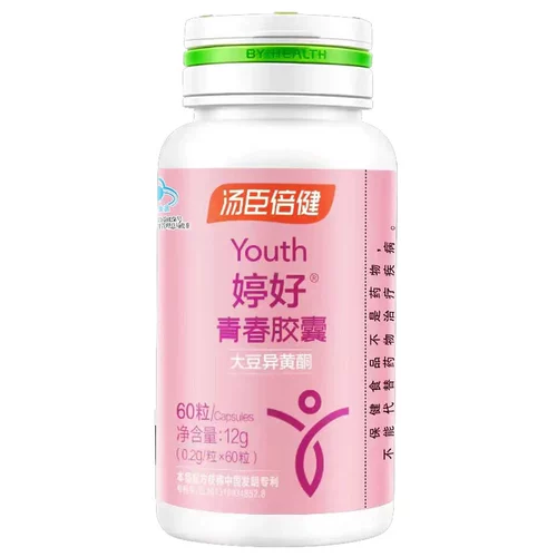 60 таблеток таншкенг Пекиантинг Хаоцлин Молодежные капсулы сои изофлавоны женские добавки с фитоэстрогеном