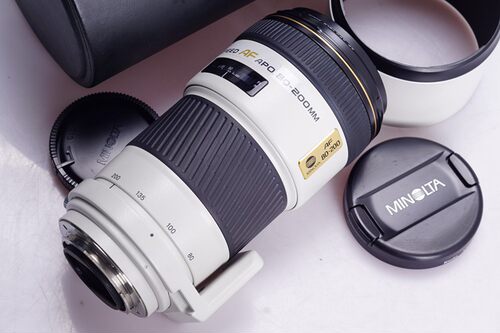 美能达MINOLTA APO AF 80-200/2.8高速版本后期 A口高端镜头 98新 - 图3