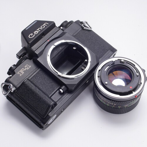 佳能CANON NF1 NEW F-1 50/1.4高端机械胶片98新单反相机优于F3HP - 图3