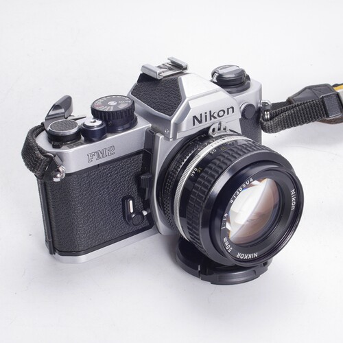 尼康NIKON FM2 N 后期+AI 50/1.4全机械胶片单反相机98新文艺复古 - 图2
