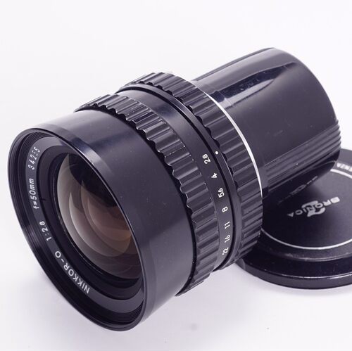 勃朗尼卡BRONICA EC S2 广角中画幅镜头O50/2.8 96新  尼康 50MM - 图2