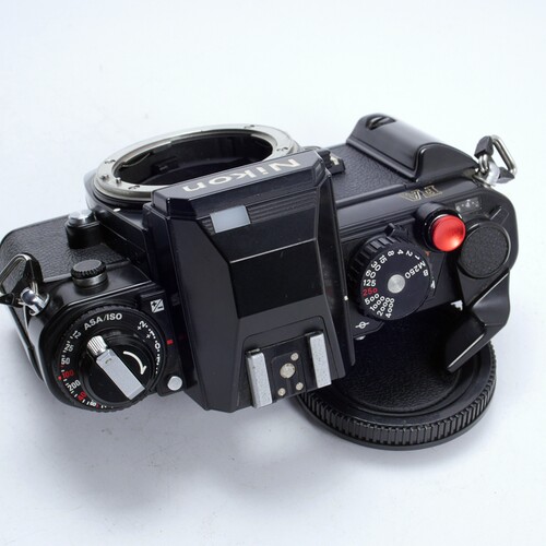 尼康NIKON FA97新黑漆复古胶片单反相机钛帘优于FM2 FE2可配50 35 - 图0