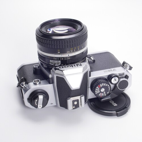 尼康NIKON FM2 AI 50/1.4机械胶片单反相机摄影文艺复古 97新套机 - 图0