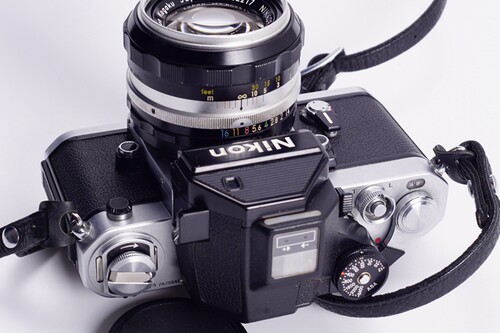 尼康 NIKON F2 S 50/1.4胶片相机套机旗舰全机械优FM2 96新测光准 - 图0