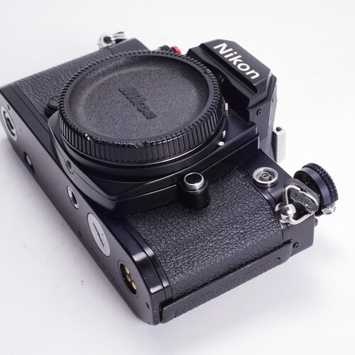 尼康 NIKON FM三花版黑漆胶片单反相机 98新 机械复古文艺摄影 - 图2