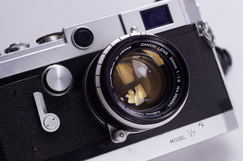 佳能 CANON旁轴胶片机械相机VT 96新 50 1.8 L39高端同L3不输徕卡 - 图3