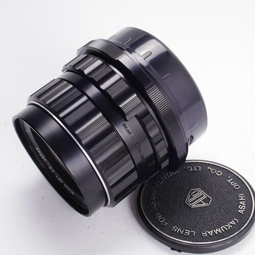 宾得PENTAX S-M-C 105/2.4大光圈中焦人像中画幅相机镜头SMC105MM - 图0