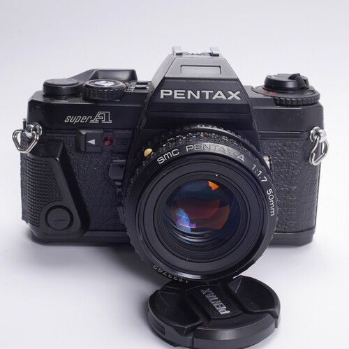 宾得SUPER A PKA 50/1.7小巧便携胶片单反相机复古文艺98新优于MX - 图3