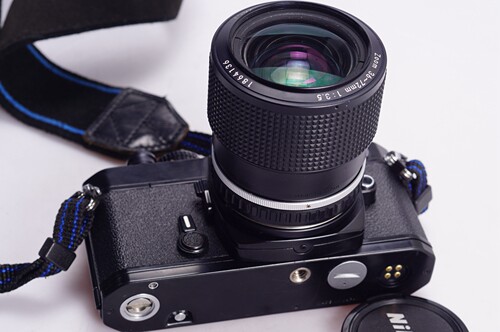 NIKON尼康FE AIS 36-72/3.5 35-70 人文风景摄影胶片相机97新黑漆 - 图1