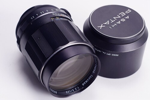 太苦玛 TAKUMAR S-M-C 135/2.5 大师级 人像 定焦 M42 后期版 8叶 - 图0
