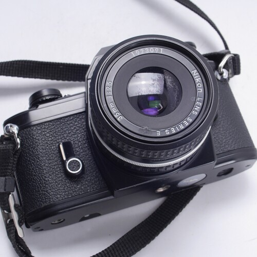 尼康NIKON EM 35/2.5 AIS E 小巧便携胶片单反相机 口袋机 - 图3