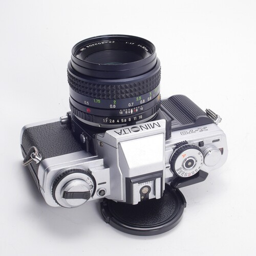 美能达MINOLTA X-70 50/1.7胶片单反相机摄影98新同X500高颜值 - 图1