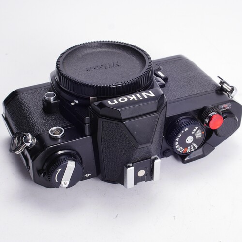尼康 NIKON FM三花版黑漆胶片单反相机 98新 机械复古文艺摄影 - 图1