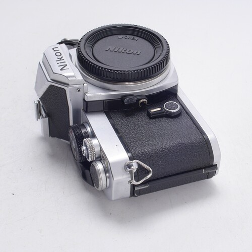 尼康NIKON FM三花版机械胶片单反相机 可配35 50 28镜头 特惠银黑 - 图1