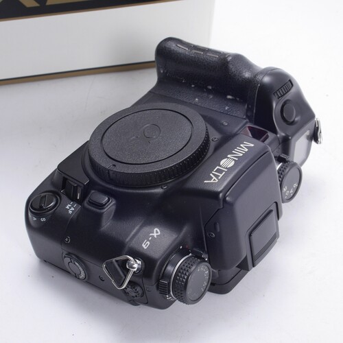 美能达MINOLTA A9 高端高速A口自动专业胶片单反相机 带包装97新 - 图1