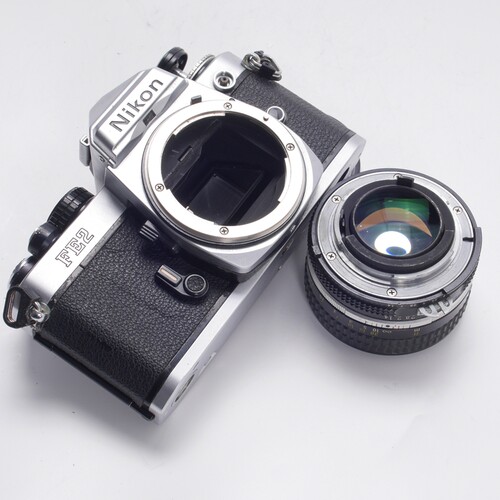 尼康NIKON FE2 AI50/1.4钛帘机械胶片单反相机优于FM2 FM3A弟98新 - 图2